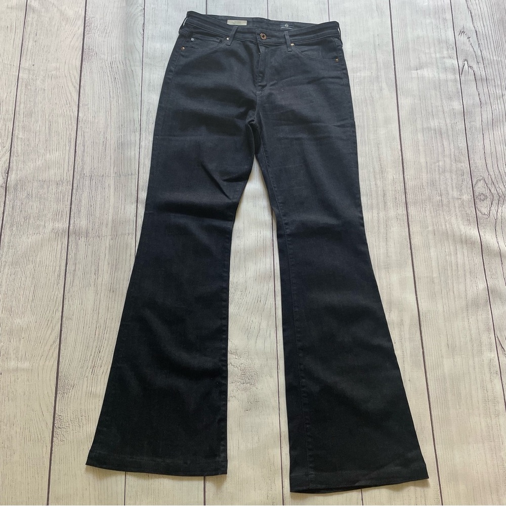 AG Adriano Goldschmied Janis High Rise Flare Jeans Size 31R - Picture 2 of 9
